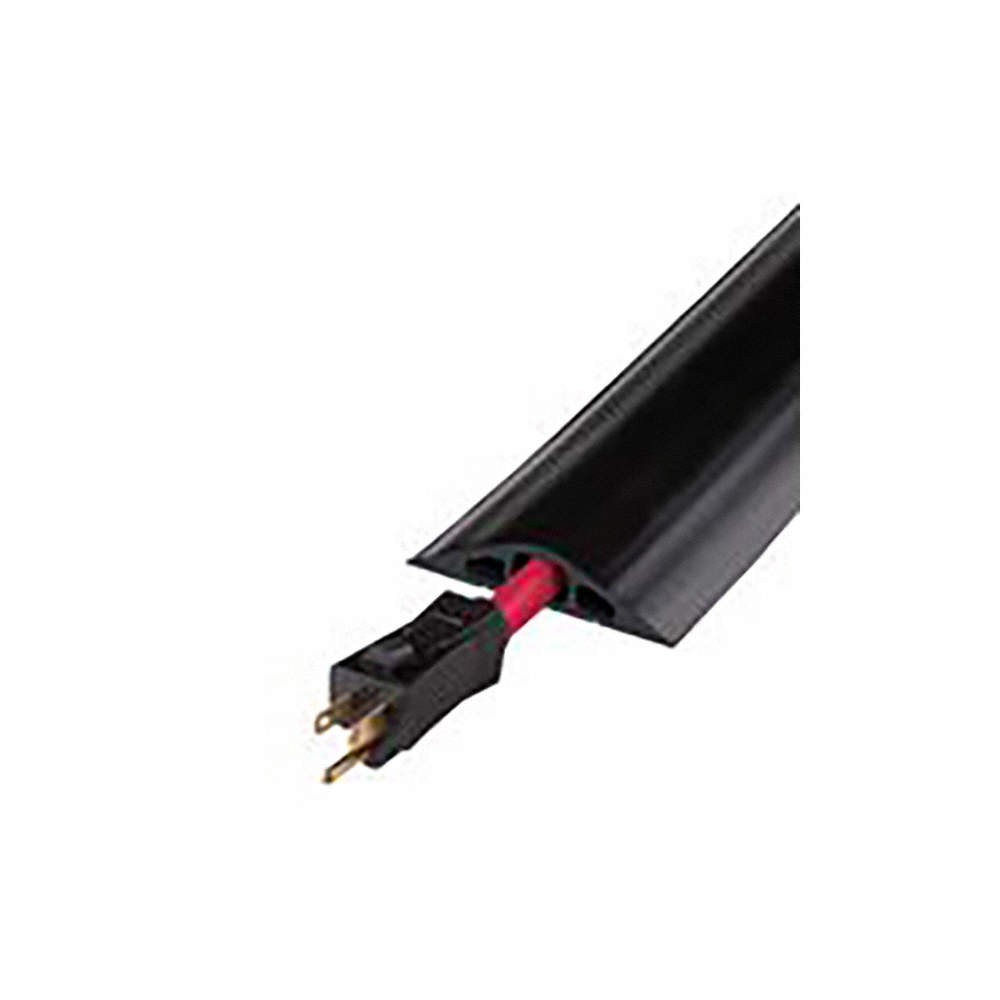 CHECKERS RFD3-10 Cable Protector,3 Channels,Black,10 ft.L 5MKH7