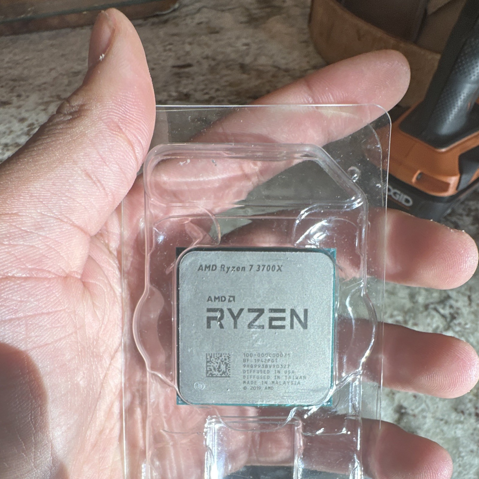 AMD Ryzen 7 3700X 8-Core 3.6GHz Socket AM4 CPU Processor MPN 100-000000071