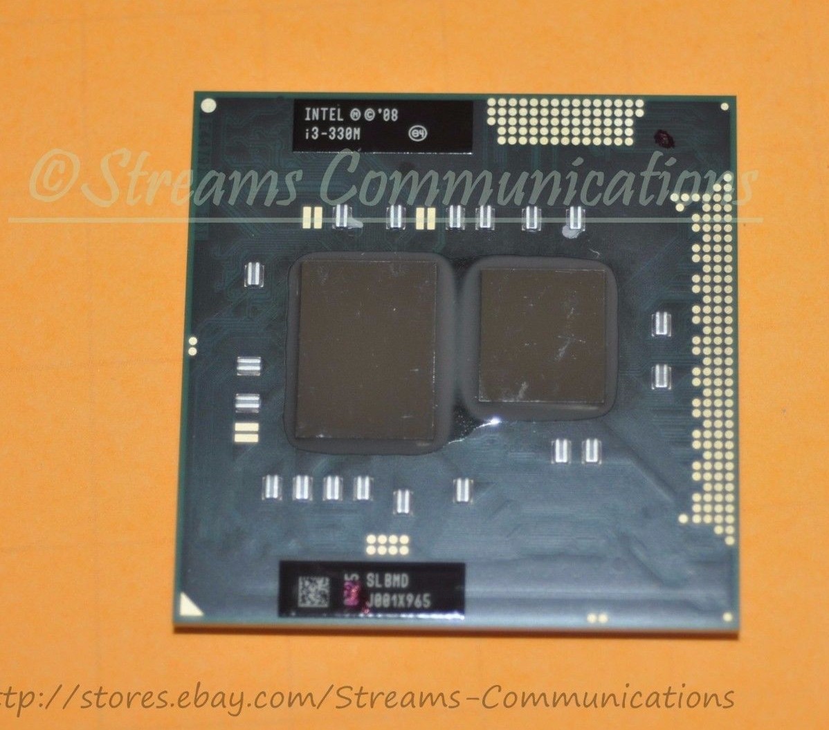 Intel Core i3-330M Laptop CPU Processor (Core i3 1st Gen.)