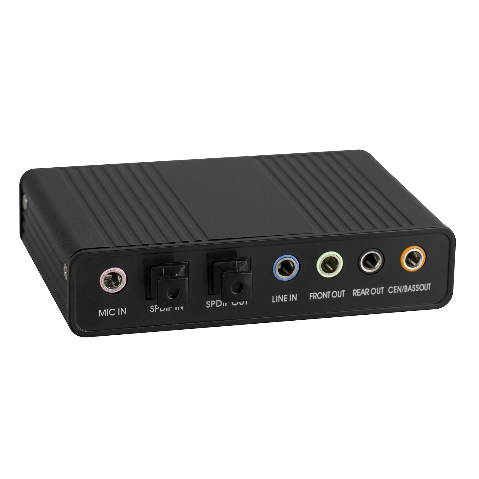 PC USB Sound Card 5.1CH Surround 3.5mm Adapter Digital Optic Audio Pass Through