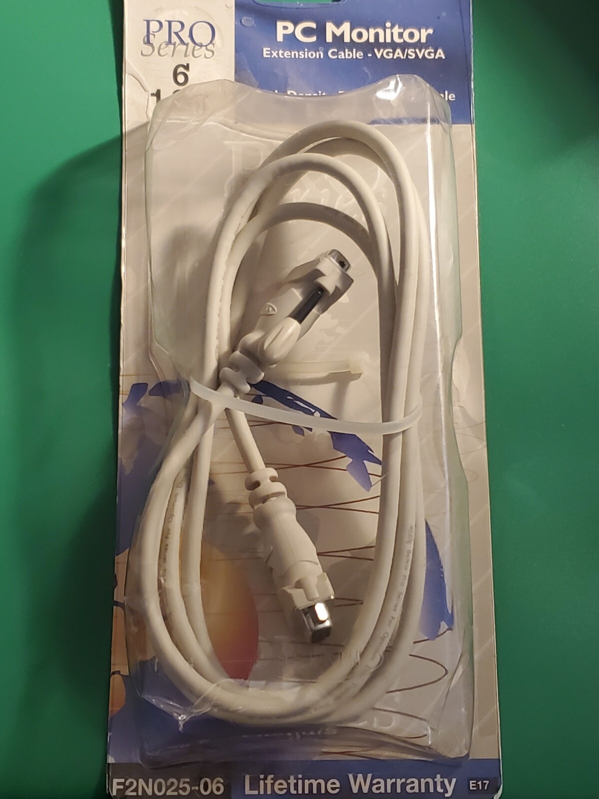 Belkin PC Monitor High Density DB15 Male Female Extension, 6 ft.  