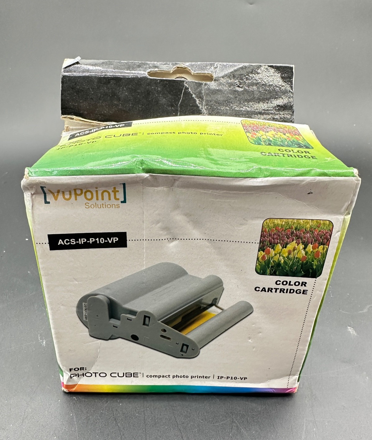 VuPoint Solutions Color Cartridge ACS-IP-P10-VP For Photo Cube Compact Printer 