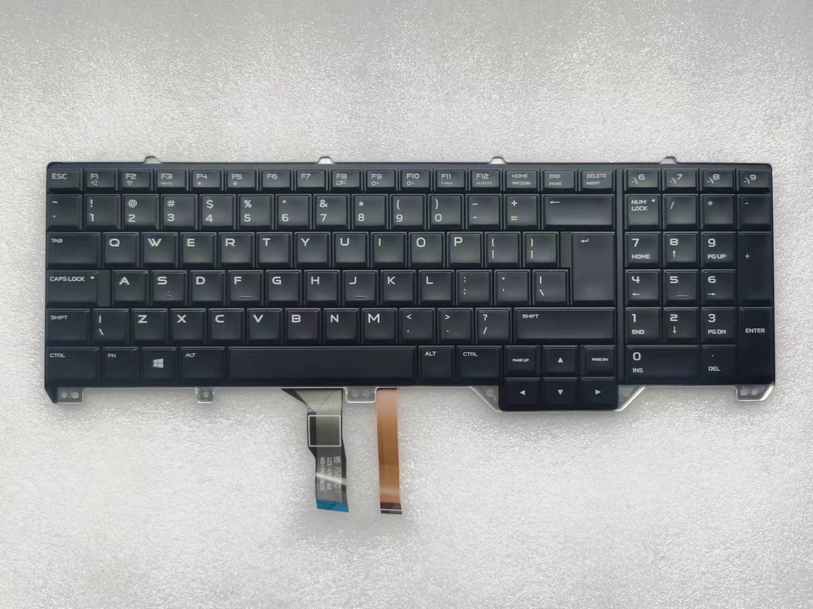 Laptop Backlit US Keyboard NEW for Dell Alienware 17 R2 R3 Black UI English