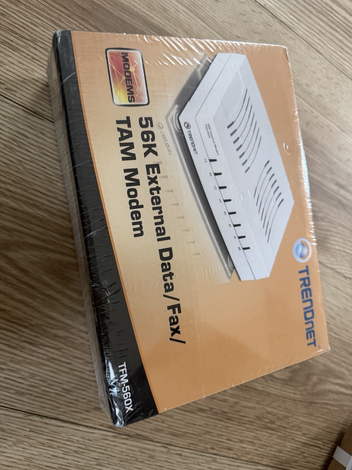 TRENDnet TFM-560X 56K External Data/Fax Modem - Brand New, Sealed in Box