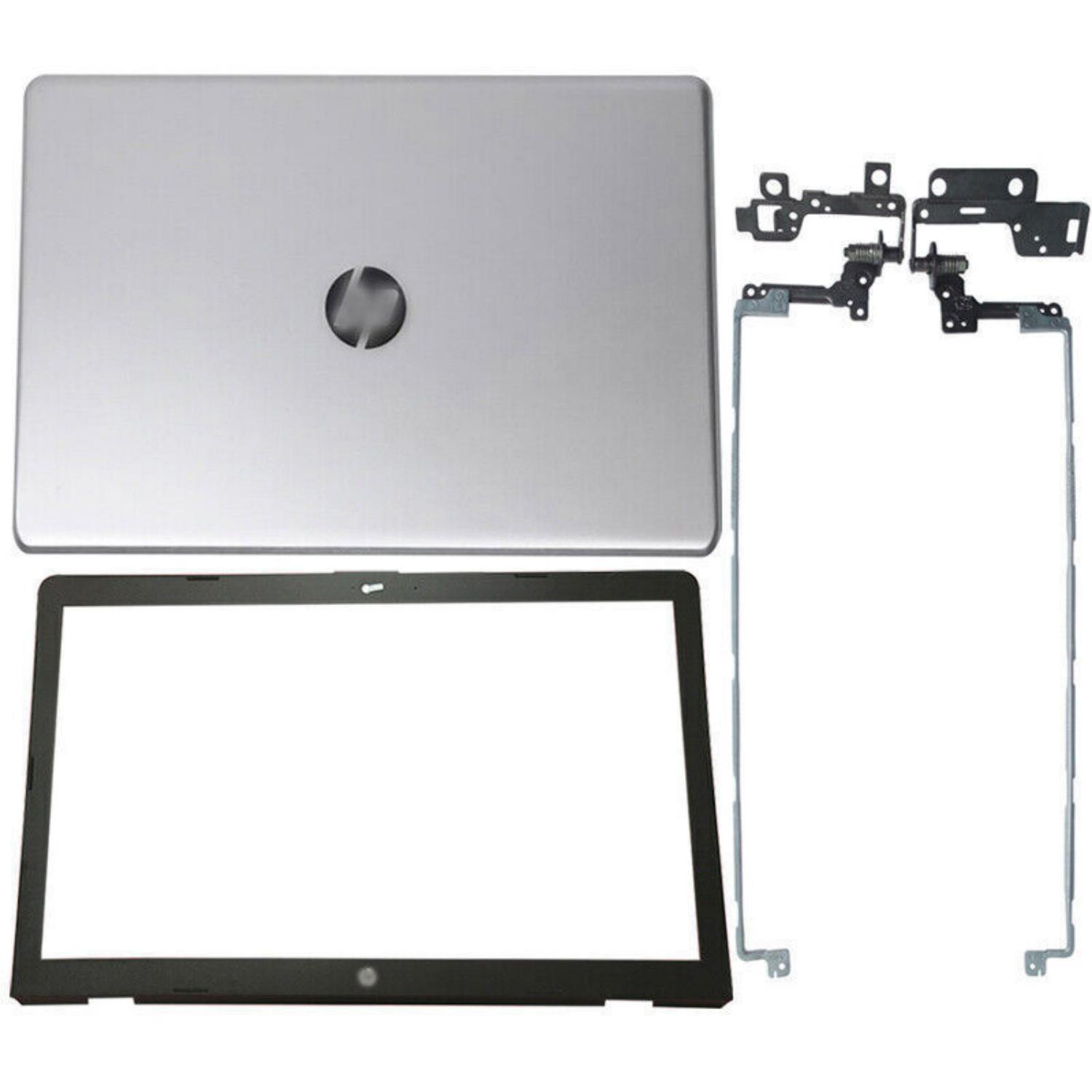 New LCD Back Cover+Bezel Hinges For HP 17-bs 17-bs153cl 17-bs025cl Top 17.3" Lid