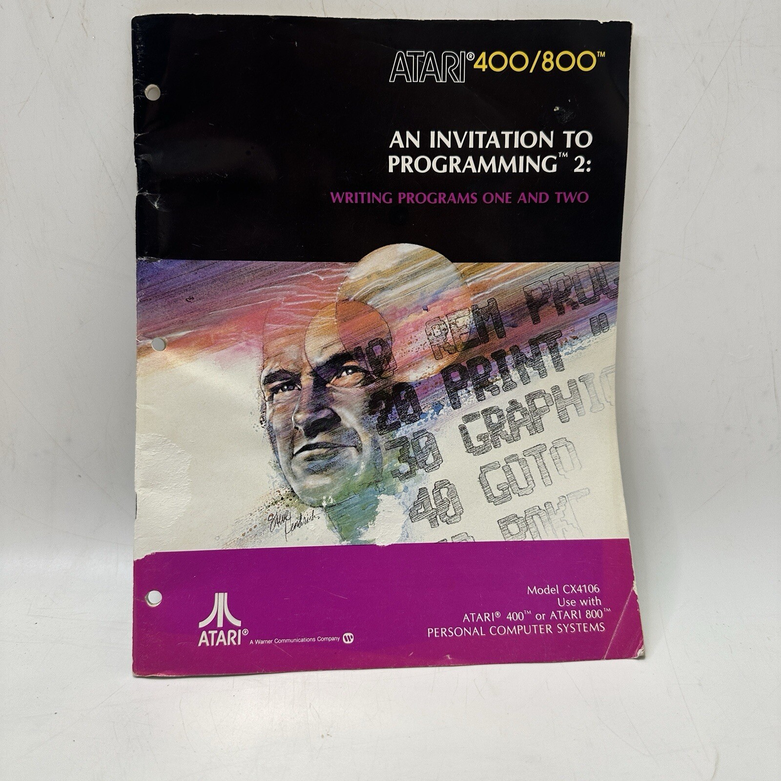 Atari 400/800 An Invitation To Programming: 2 Writing Program One Two CX4106