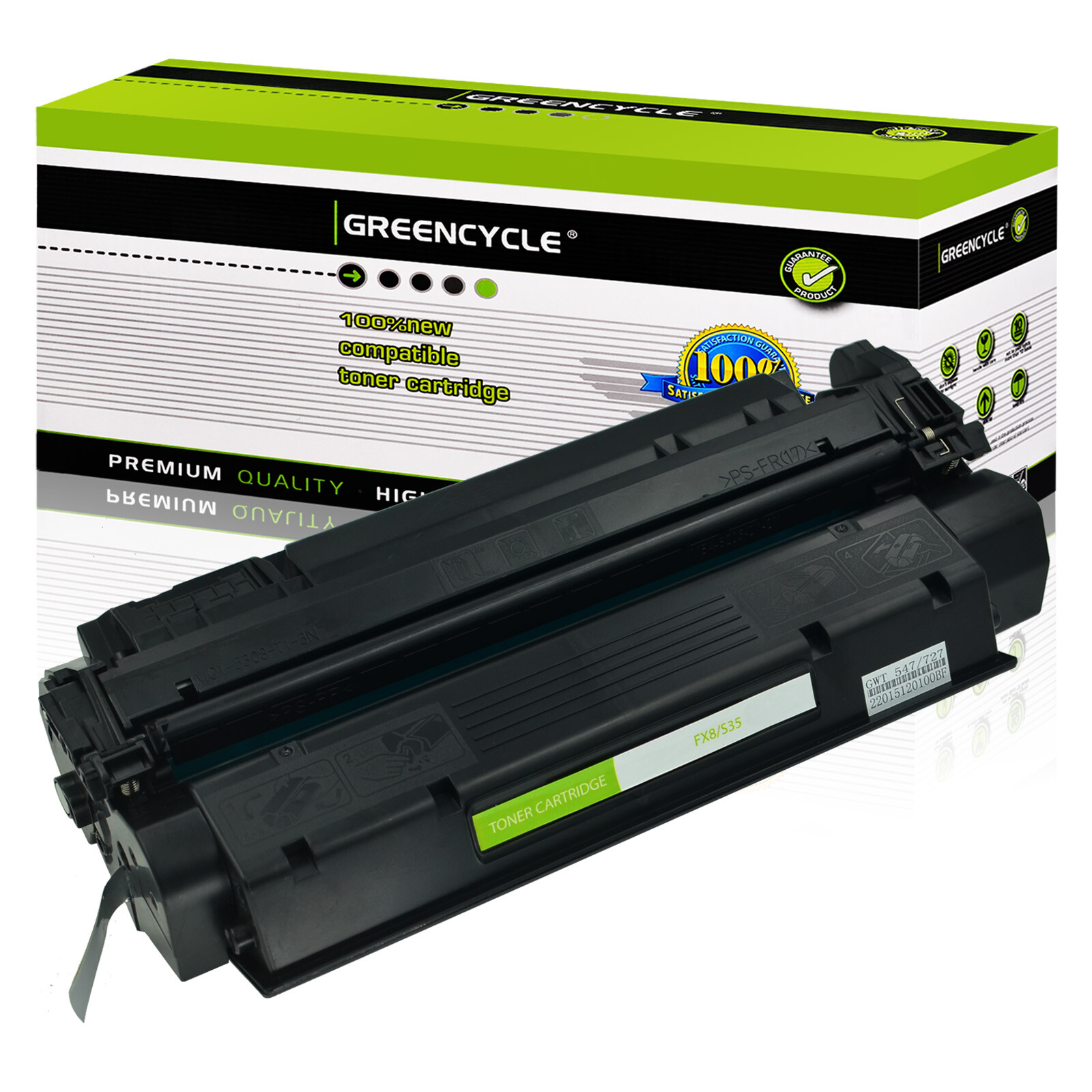 GREENCYCLE FX8 S35 BK Toner Cartridge For Canon ImageClass D320 D340 L170 L400