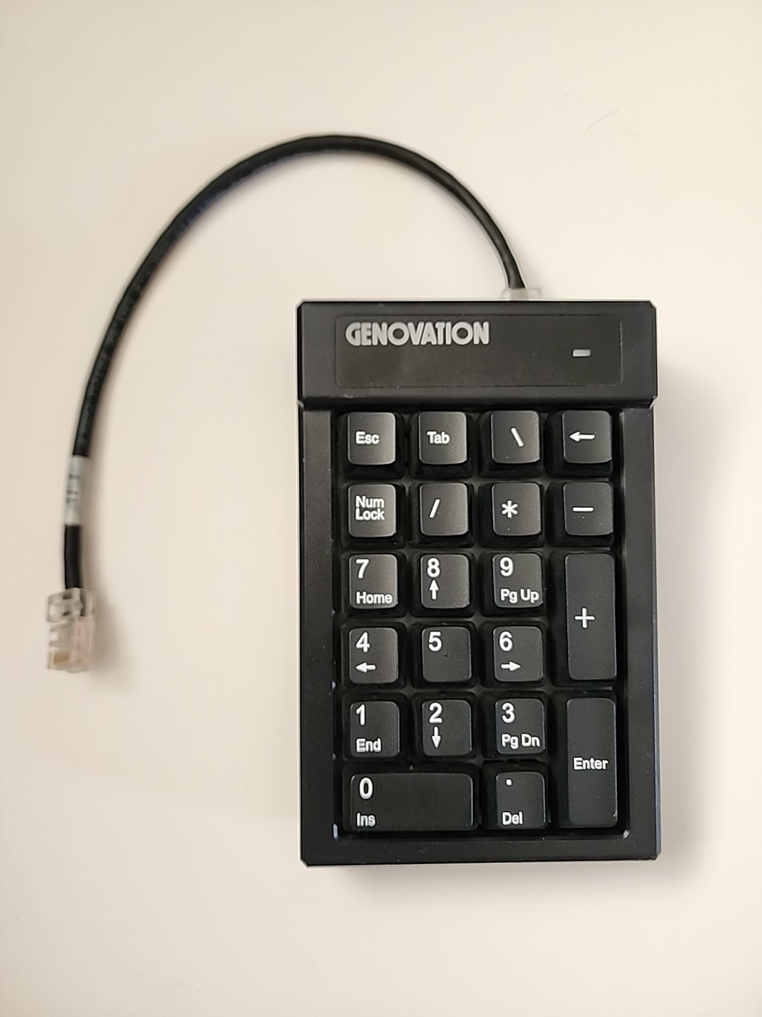 Genovation Micropad Model 630-21 Version 6.0 10 Key Numbers Black 