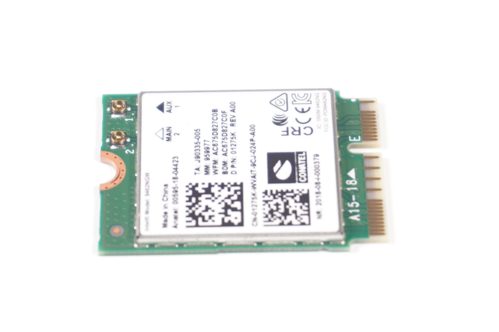 Compatible with 1275K Dell Wireless Card I5490-7234SLV-PUS I7790-7012SLV-PUS