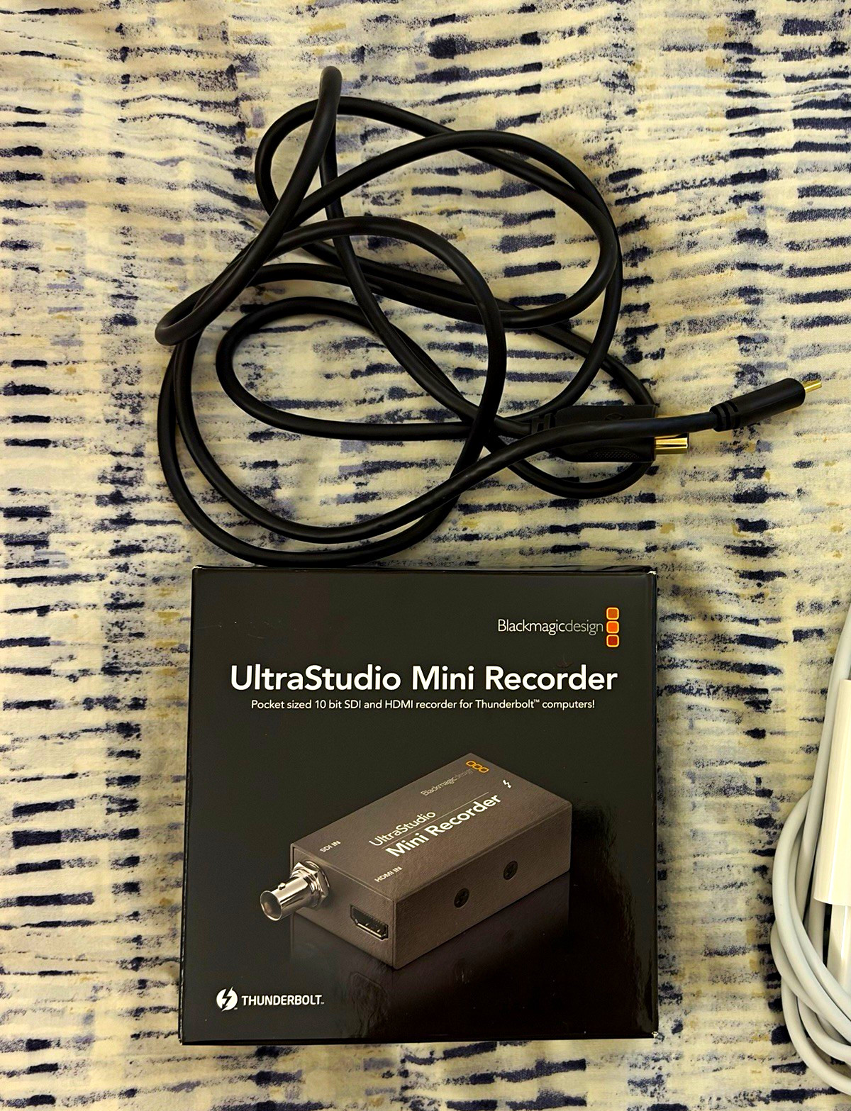 BlackMagic Design UltraStudio Mini Recorder Thunderbolt HDMI/SDI Video Capture