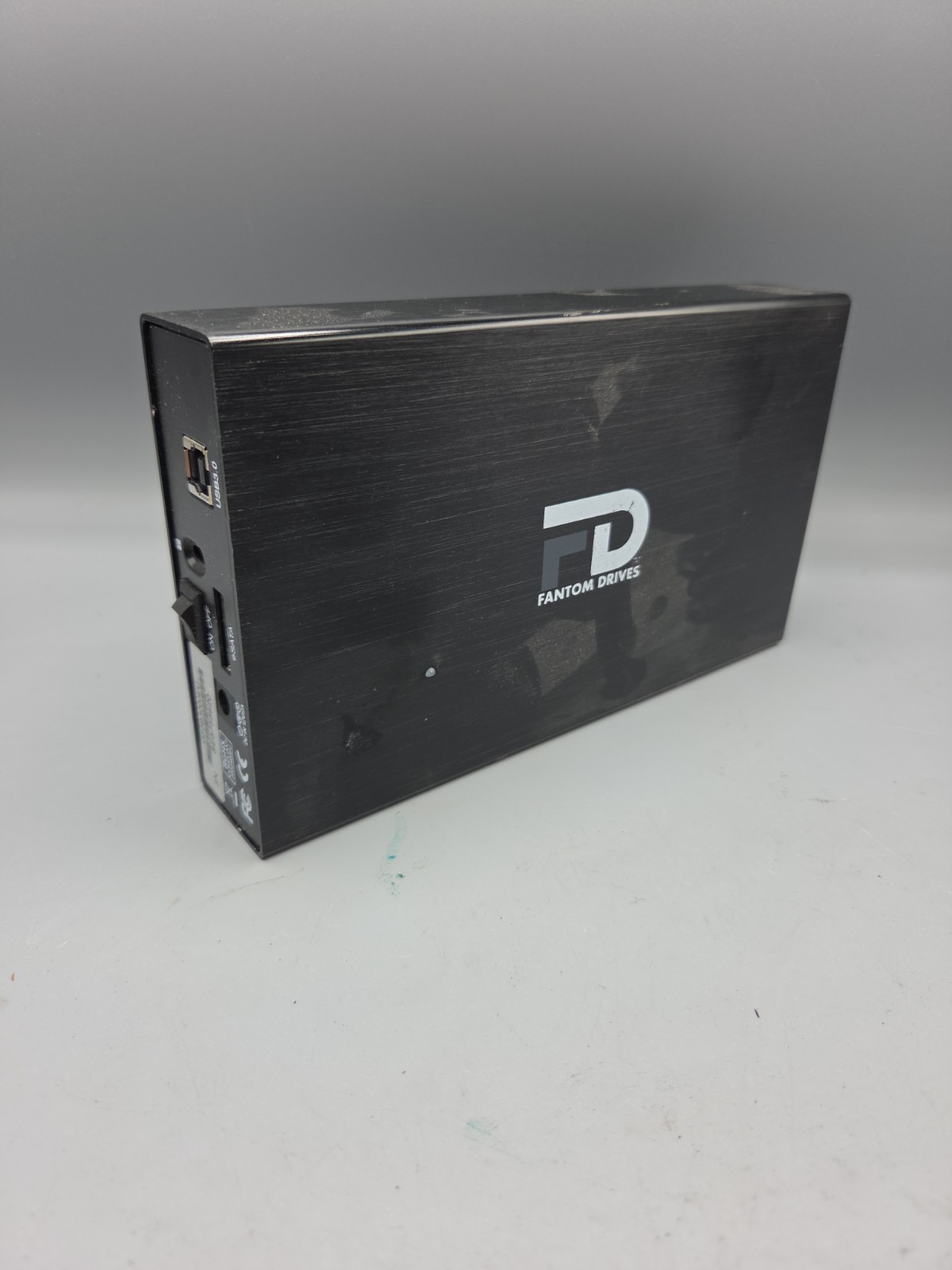 Fantom Drives GForce 3 3TB External HDD USB 3.0 eSATA Black - Unknown Condition