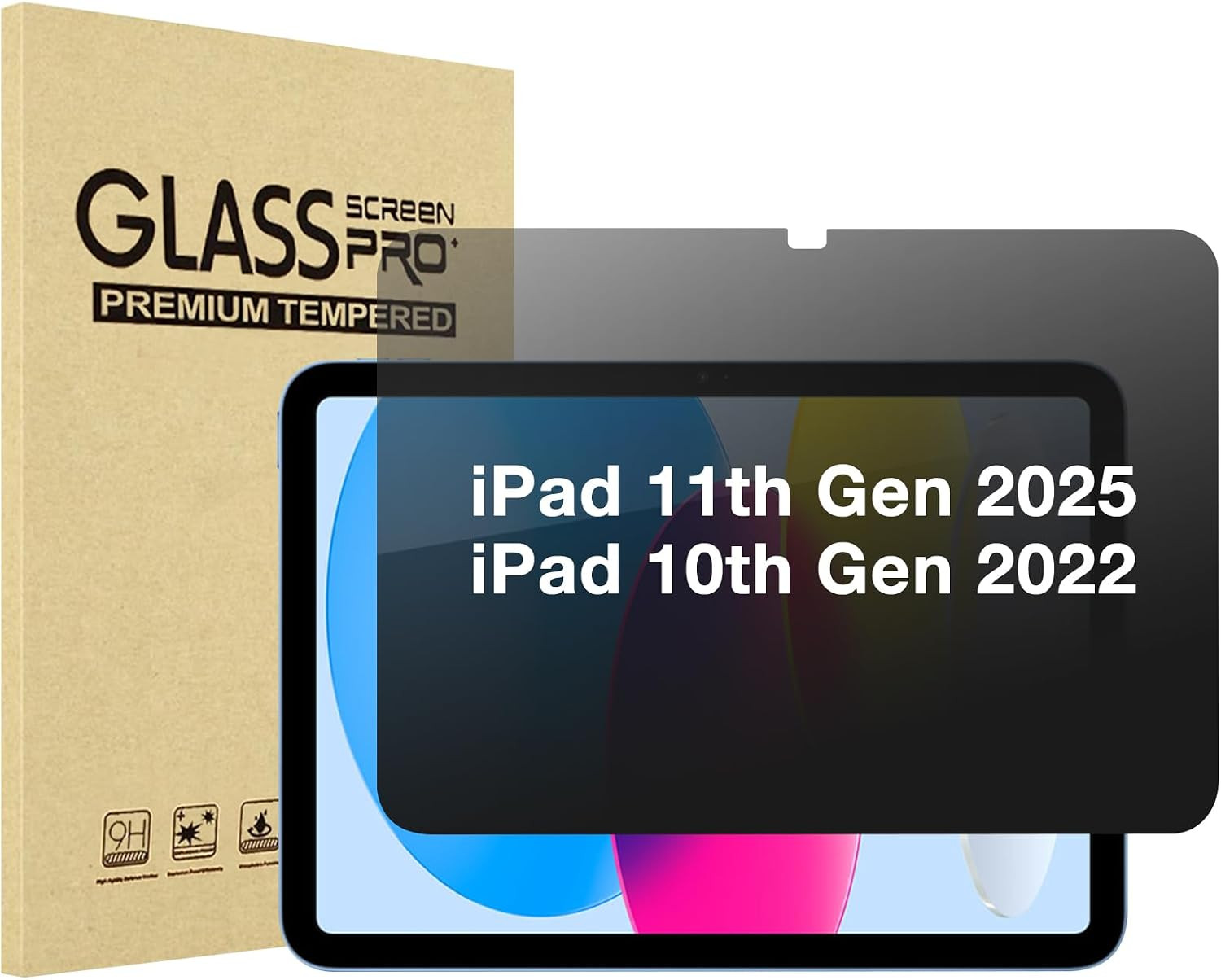 4-Way Privacy Screen Protector for Ipad 11Th Generation 2025 11 Inch