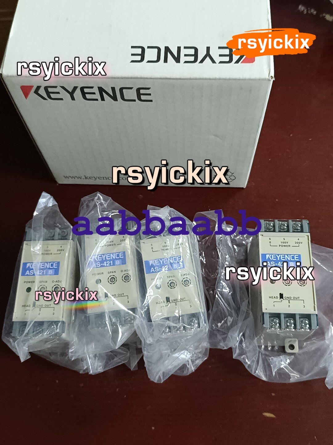 1 PC NEW KEYENCE AS-421B AS421B Sensor Module By DHL or FedEX