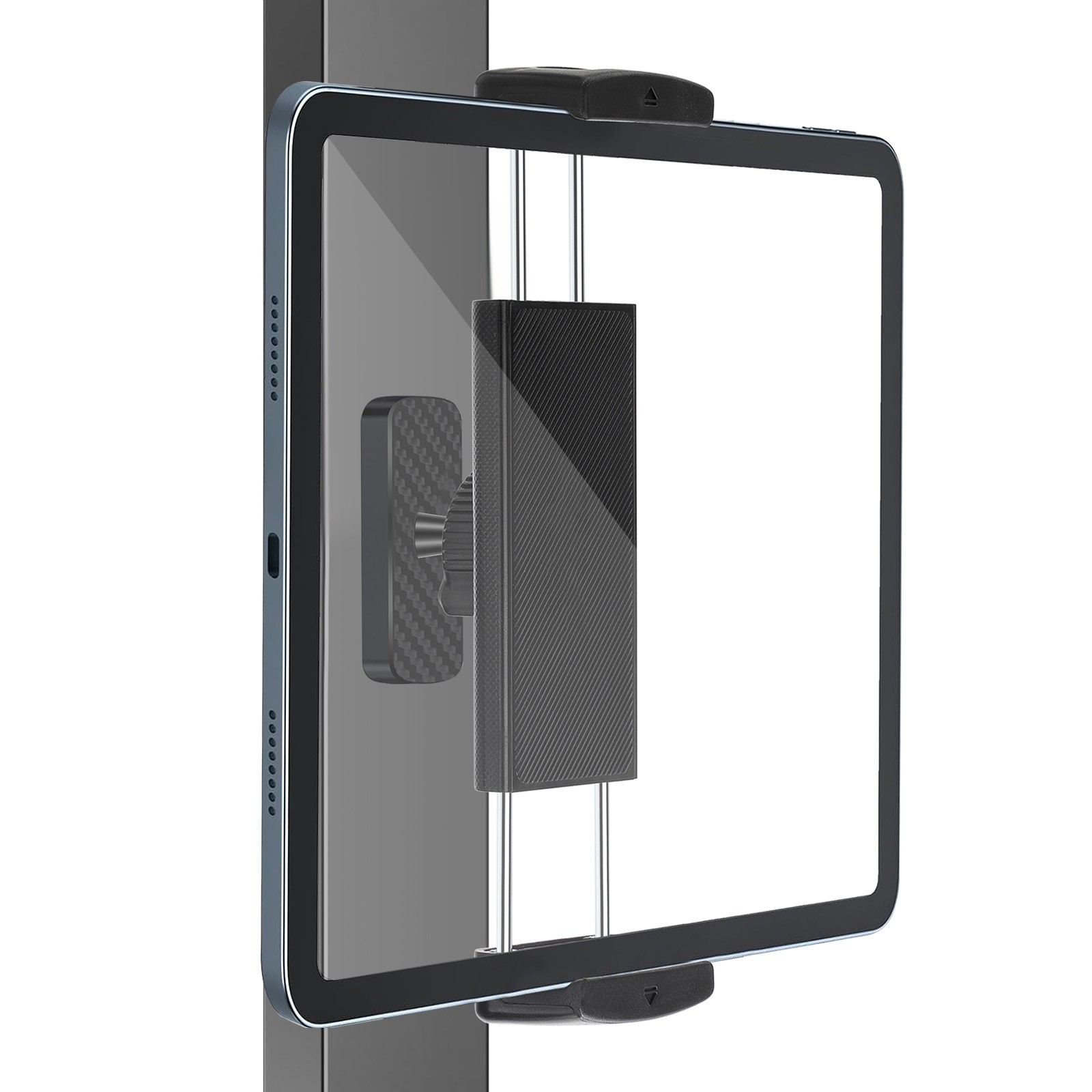 360° Magnetic iPad Stand for Kitchen Gym Fridge 4.7-12.9" Tablet Phone Holder