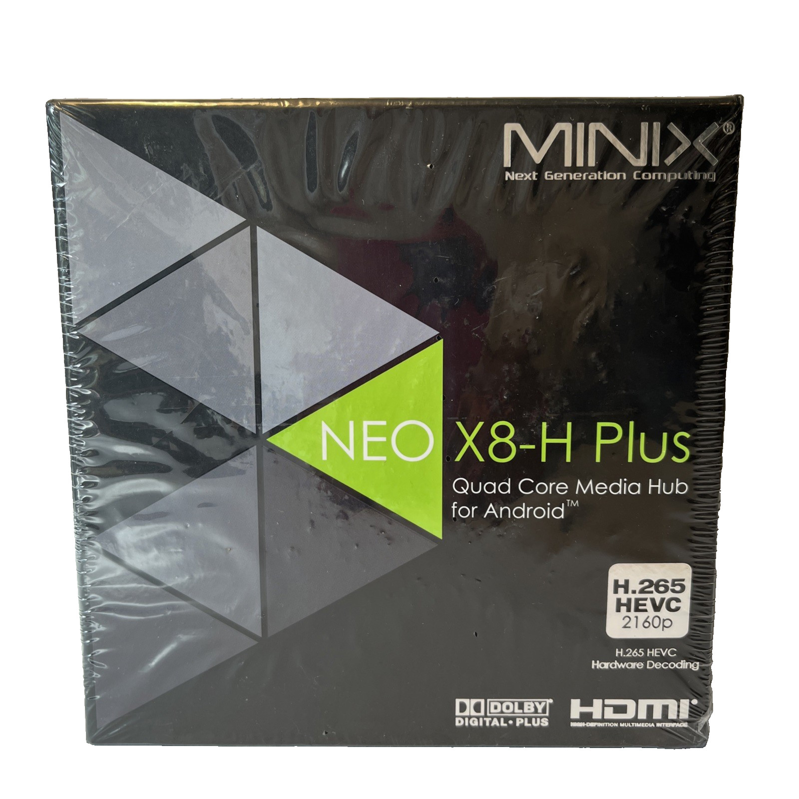New Minix Neo X8-H Plus Android Media Streamer Quad Core 4K Unopened Box