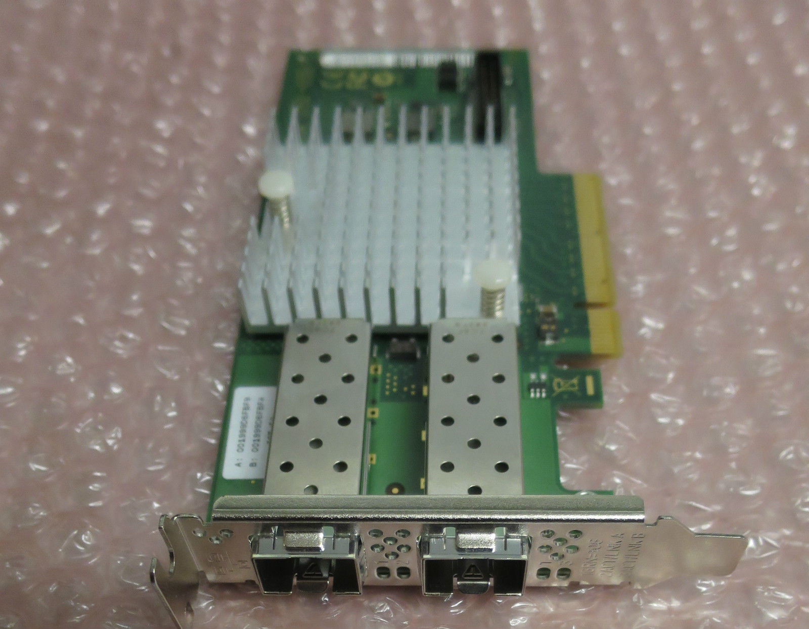 Fujitsu Eth Ctrl 2x10Gbit PCIe PCI-E x8 S26361-F3629-E202 with HH bracket