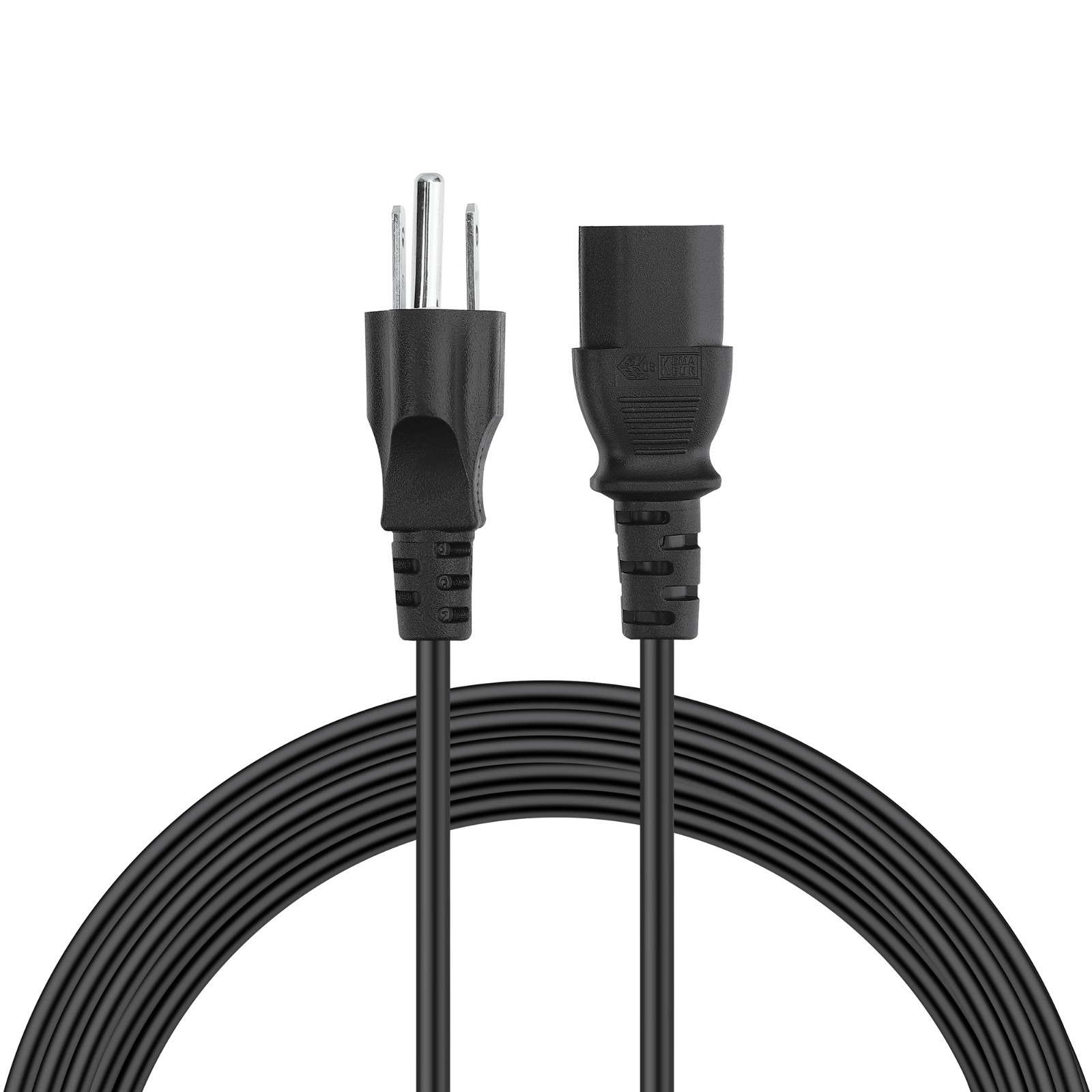 UL 6ft AC Power Cord For HP Pavilion 595-p1009 595-p0074 595-p0039c Desktop PC