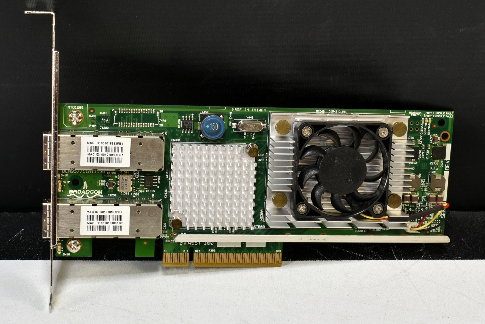 DELL OKJYD8 Broadcom 57711 Dual-Port 10GbE Network Interface Card /SFP+