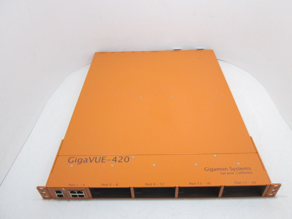 Gigamon GIGAVUE-420 TRAFFIC VISIBILITY NETWORK NODE GVS-421