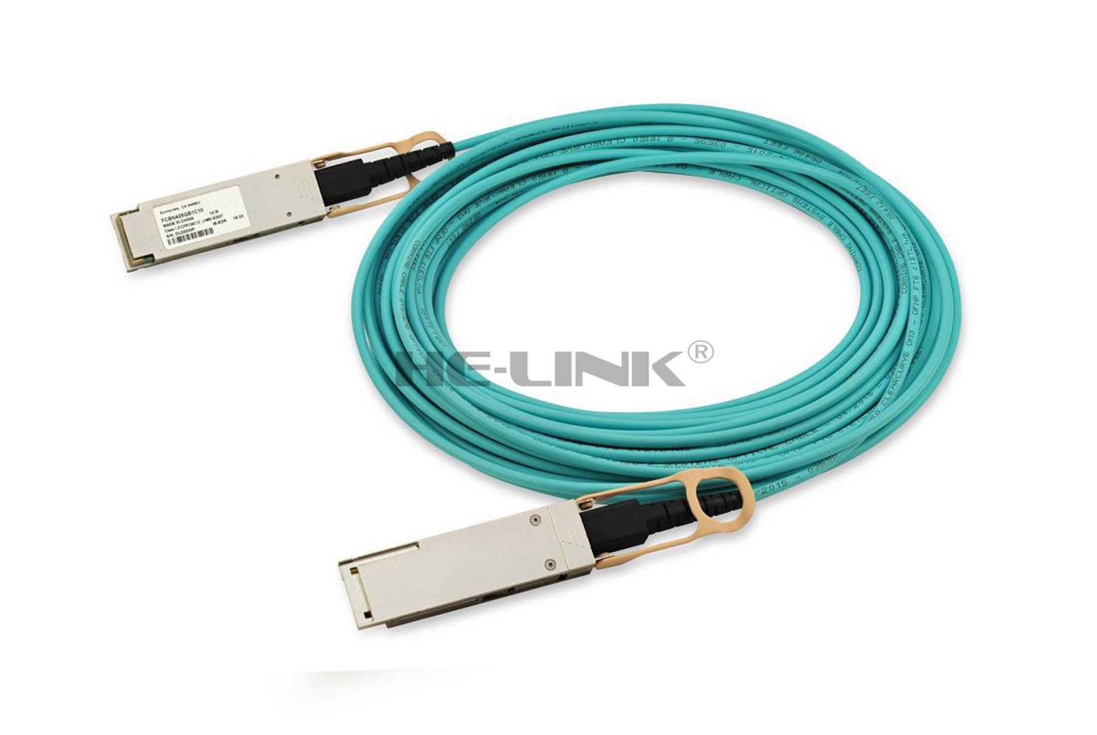 30m QSFP28-100G-AOC-30M Brocade Compatible 100G QSFP28 Active AOC Cable