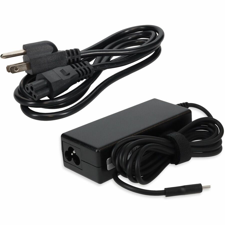 Addon Dell LA65NM170 Compatible USB 3.1 C Male USB-C Laptop Power Adapter