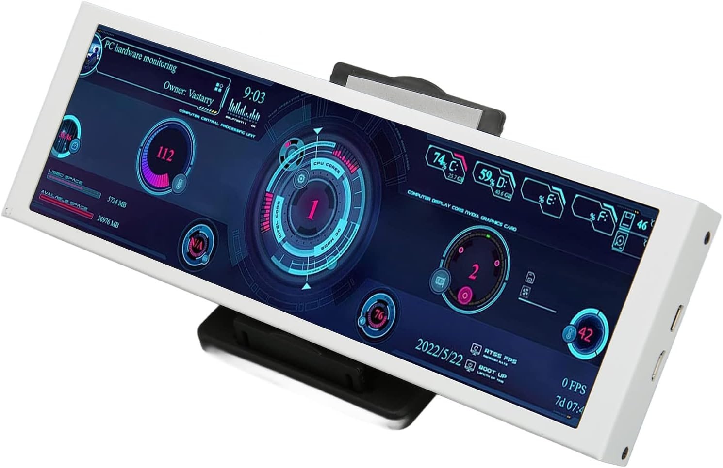 Bewinner 7.9 Inch USB Mini Screen for AIDA64 PC CPU GPU SSD Data Monitor
