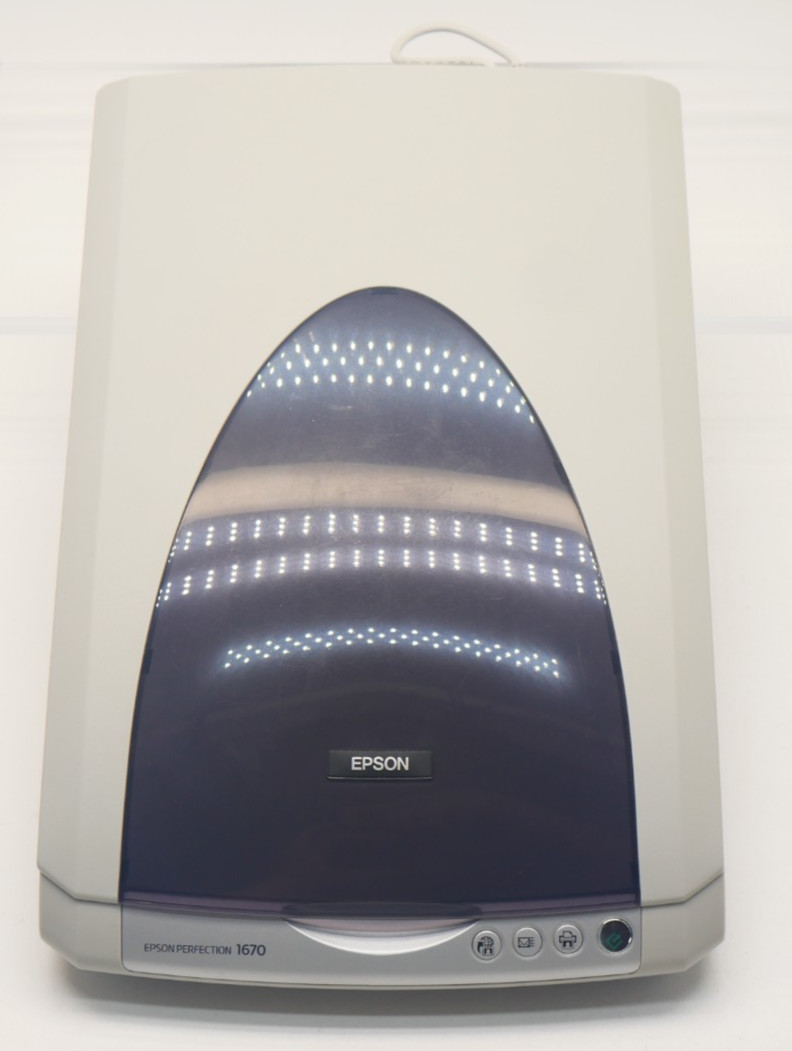 Epson Perfection 1670 Flatbed Photo Scanner - Tested Works 100% With Power Cord