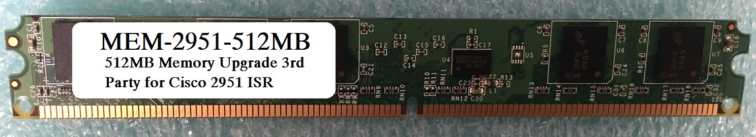 MEM-2951-512MB 512MB Memory Upgrade for Cisco 2951 ISR