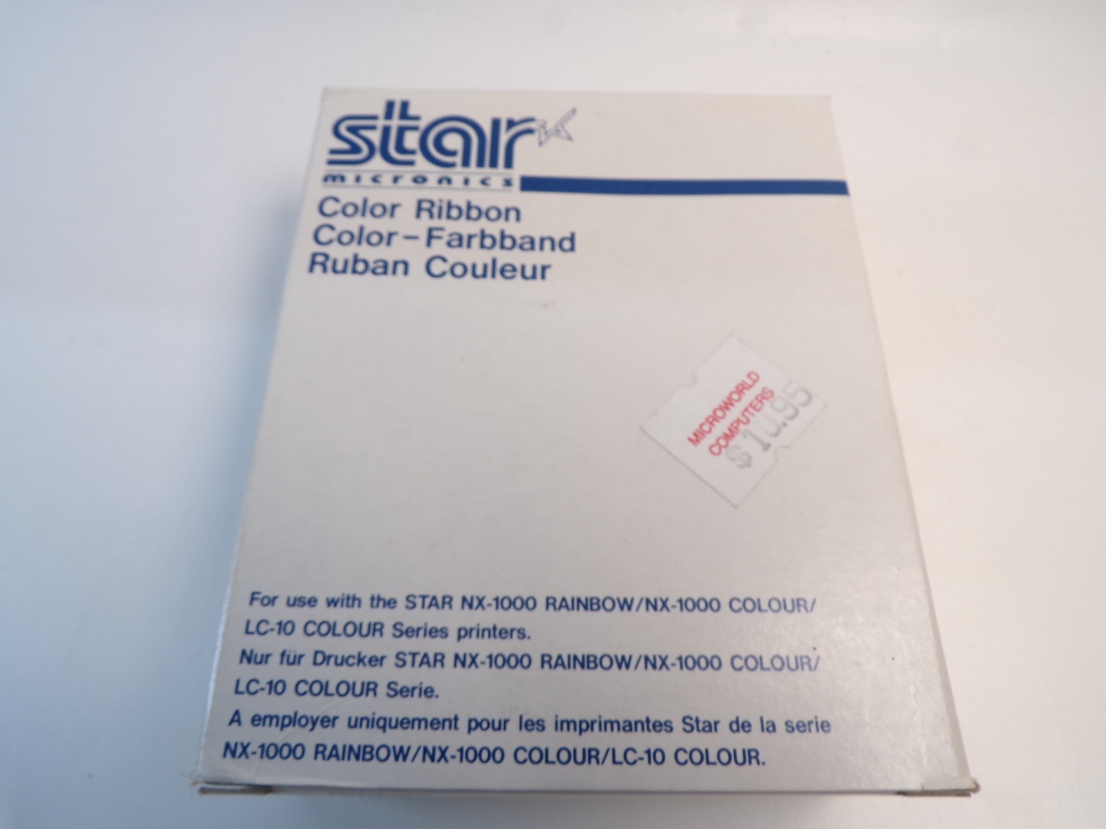 Star Micronics Ribbon Cassette NX-1000 For Dot Matrix Printer NOS Genuine NX1000