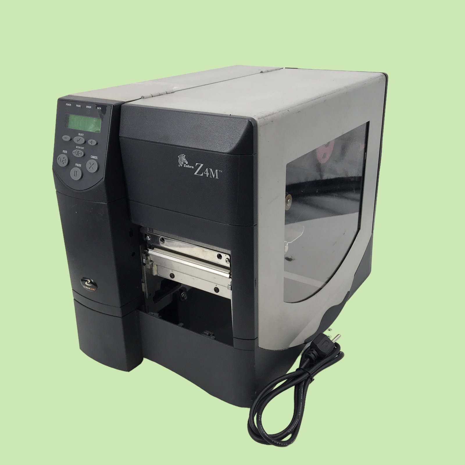 Zebra Z4M Thermal Barcode Label Printer Z4M00-1021-0000 #U4573