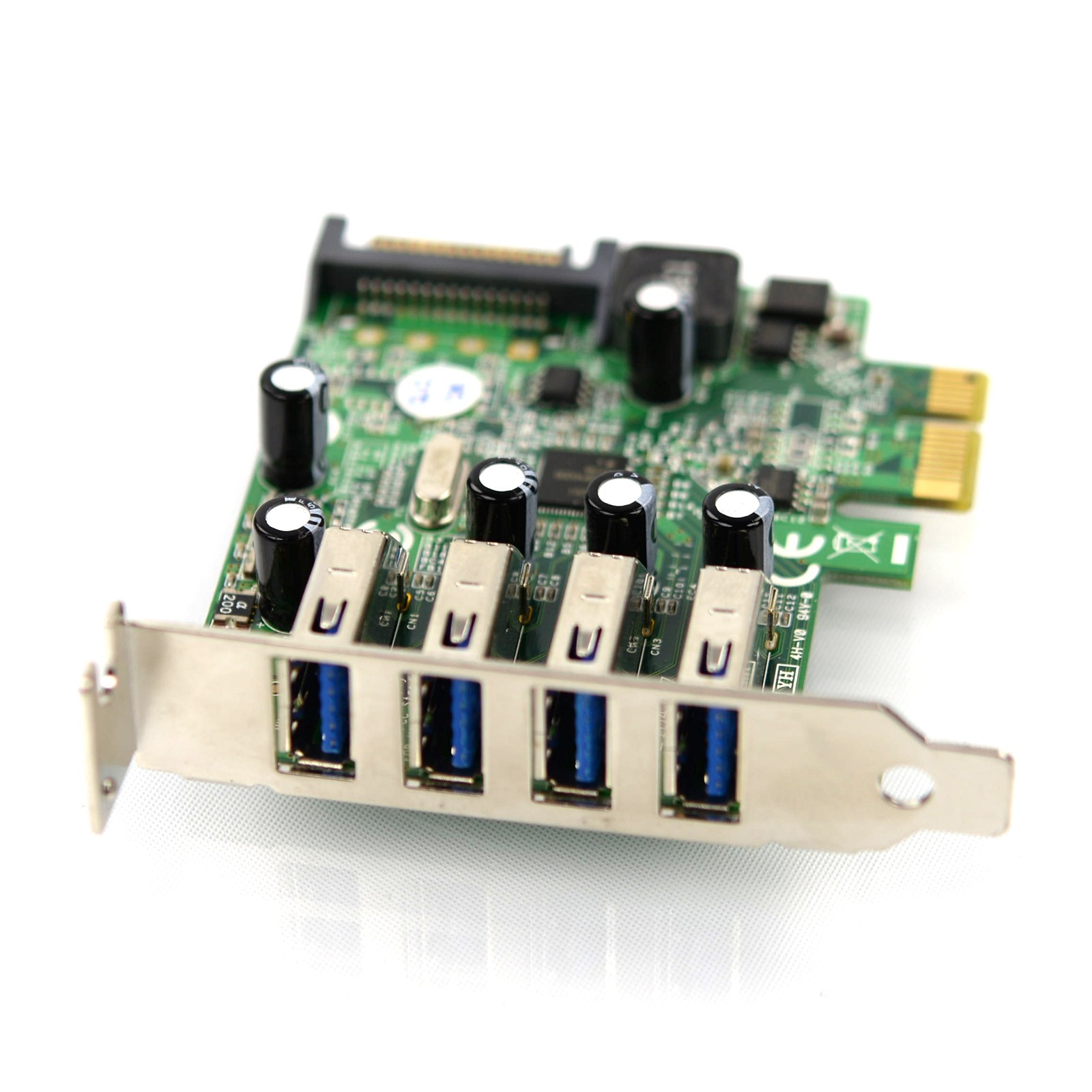 StarTech 4-Port SuperSpeed USB 3.0 PCI Express Plug-in Adapter Card PEXUSB3S4V