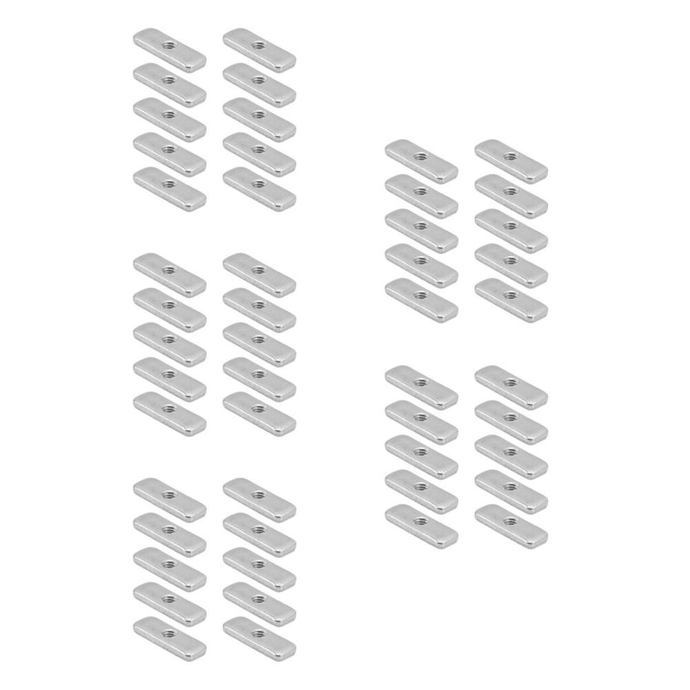 50 pcs M3 Rectangular Metal Washers Compatible with Voron V0 , Mounting