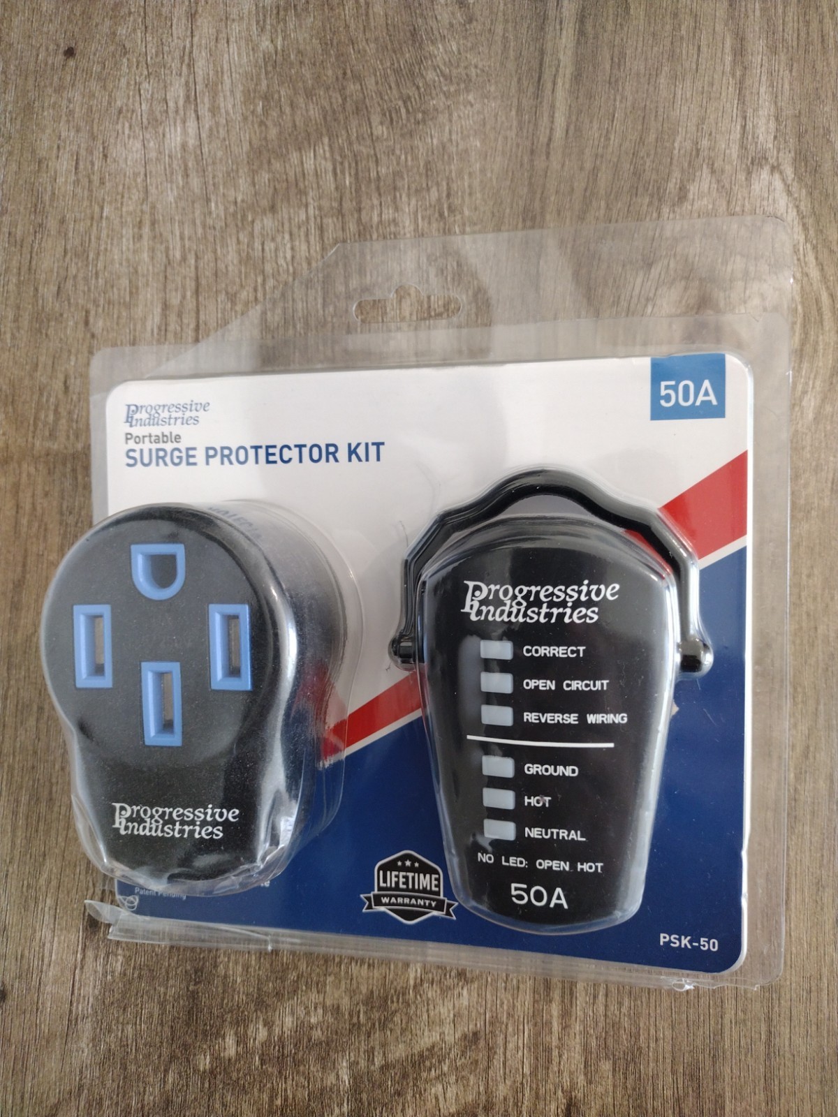 Progressive Industries 50A Portable Surge Protector Kit PSK-50 - New Sealed 