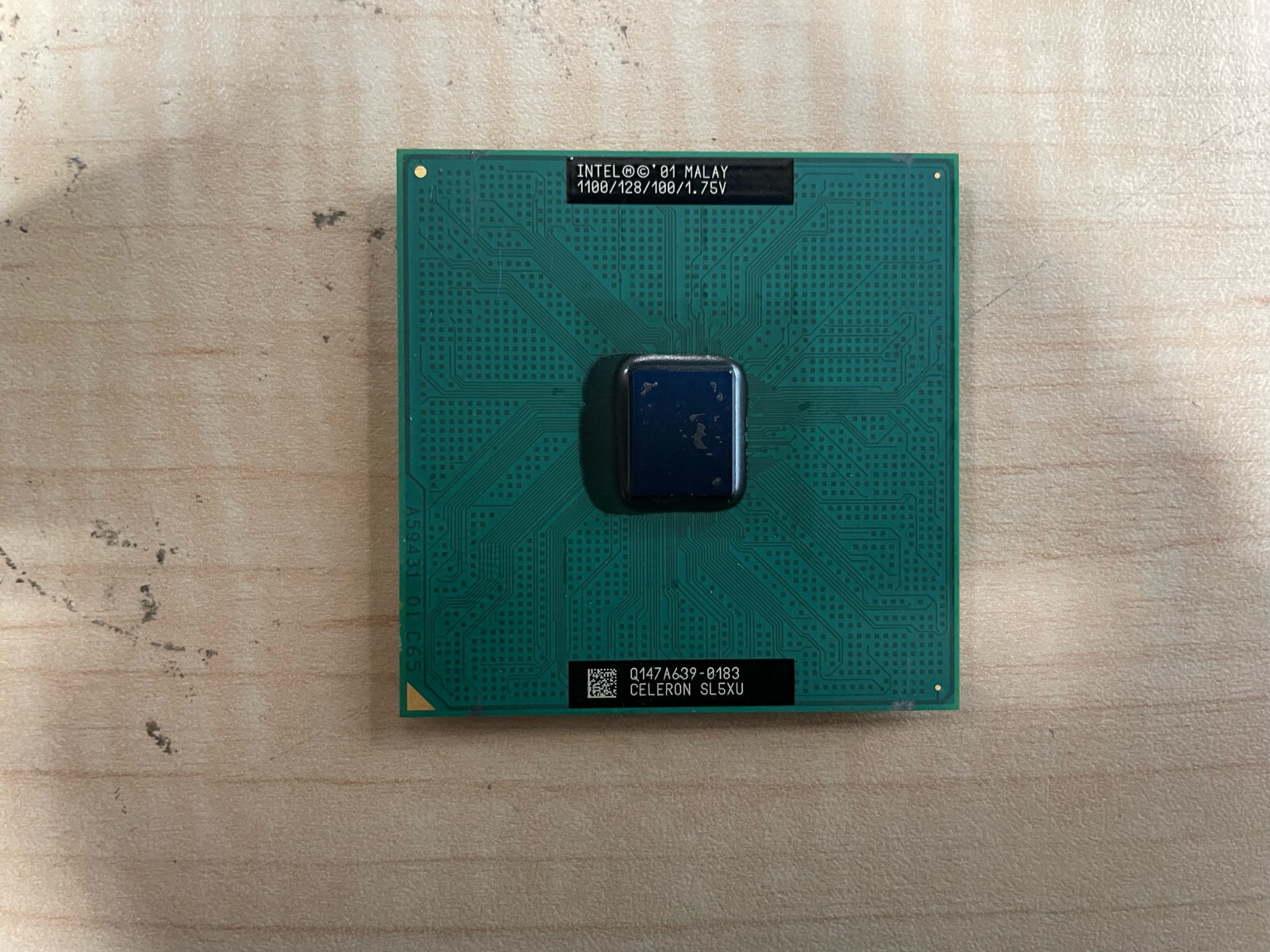 Intel Celeron 1.1 GHz Desktop CPU Processor- SL5XU