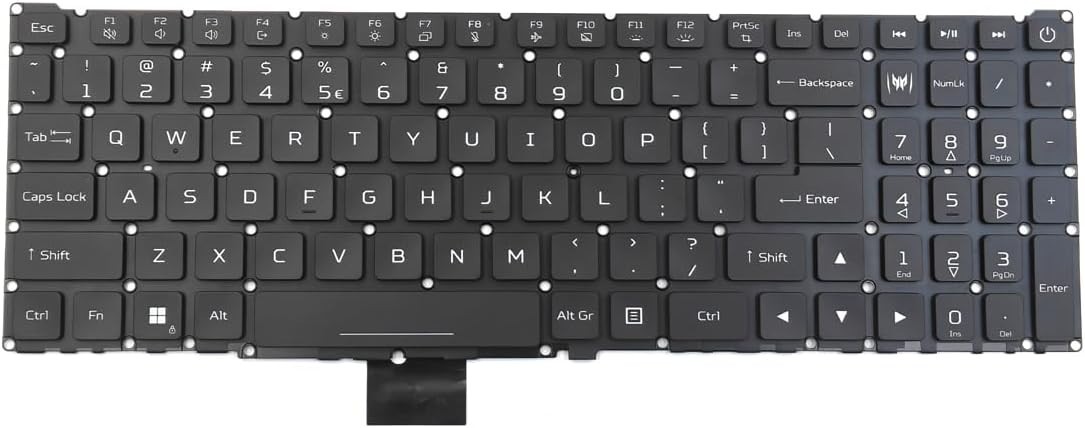 for Acer Predator Helios 16 PH16-71 Gaming US keyboard RGB Backlit N23Q1 Laptop