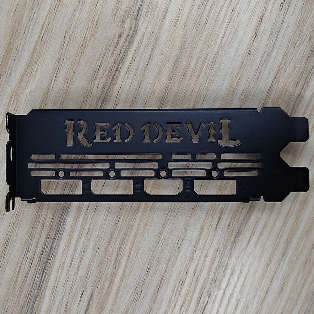 For PowerColor AMD RX 5700XT Series I/O Shield Back Plate Blende Bracket