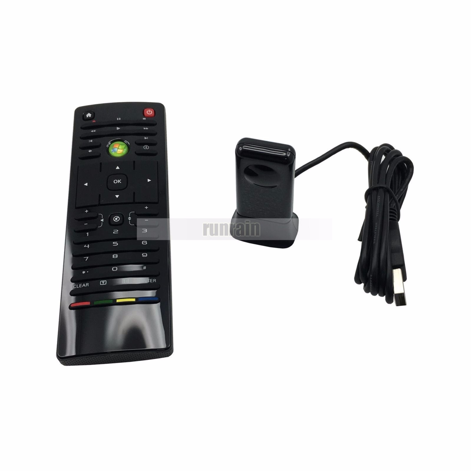 Dell Microsoft Windows Media Center MCE RC6 IR Remote Control USB Receiver  Kit