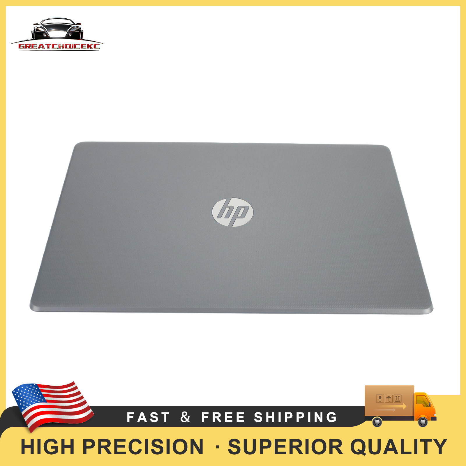 New Smoke Gray LCD Rear Cover for HP 17-BS051OD 17-BS067CL 17-BS097 926484-001