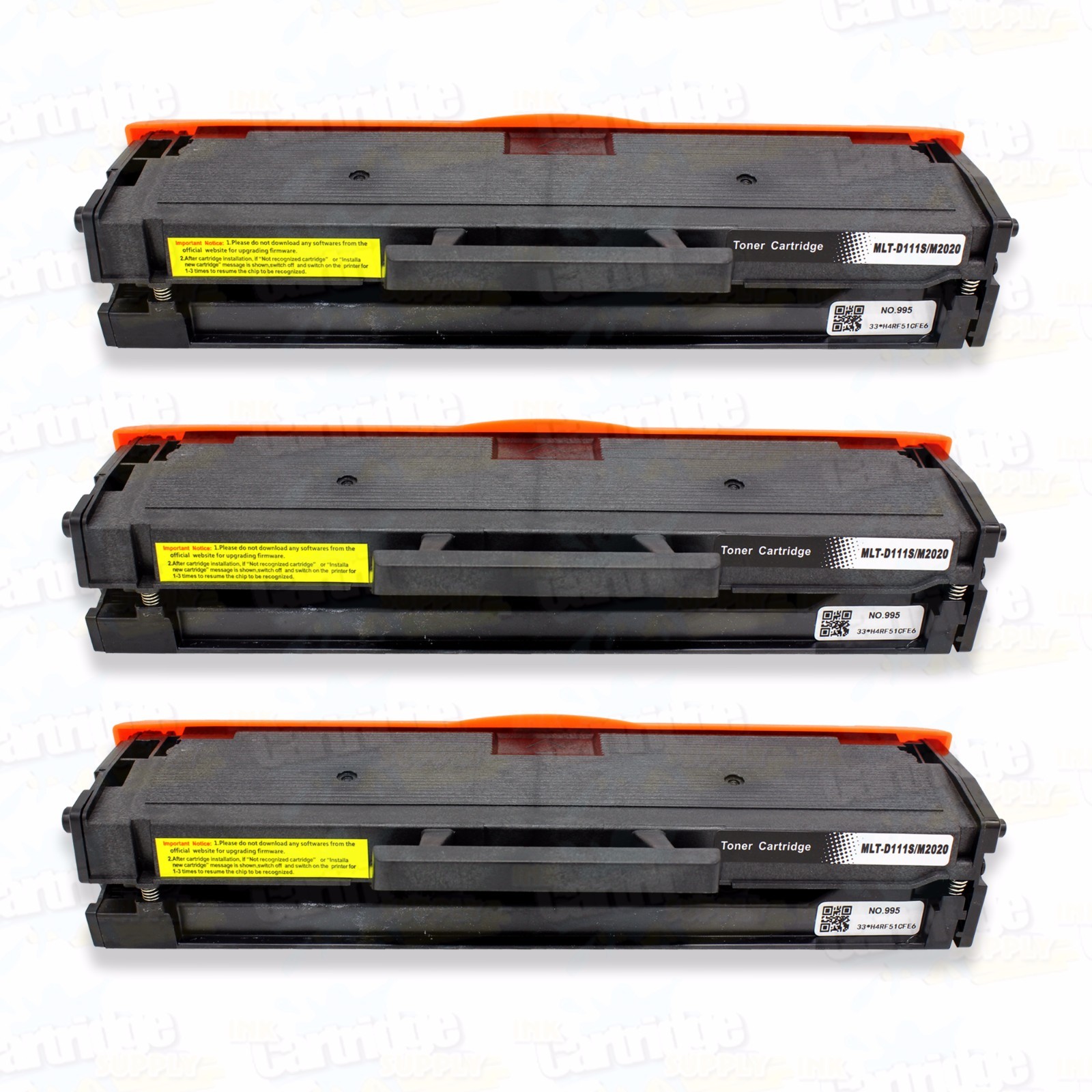 3PK MLTD111S Cartridge For Samsung D111S Xpress M2020W M2070FW M2022 M2070