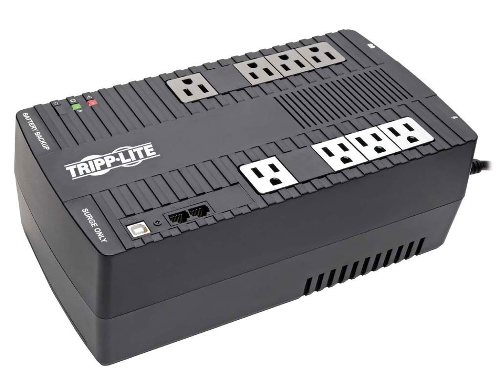 Tripp Lite UPS 700VA 350W Battery Back Up AVR Compact 120V USB RJ11 50/60Hz