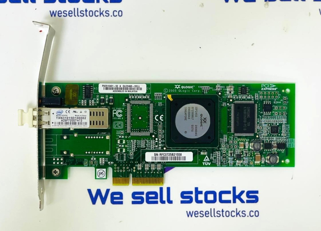 DELL QLogic QLE2460 4Gb Fibre Channel Host Bus Adapter PX2510401-53A