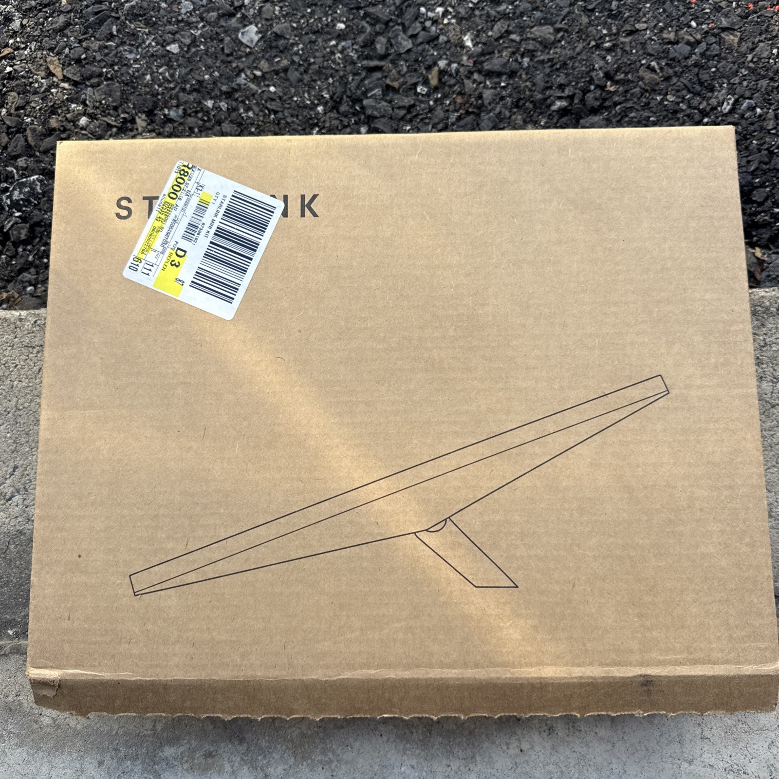 NEW STARLINK Mini Kit 4th Gen Serial # Recorded