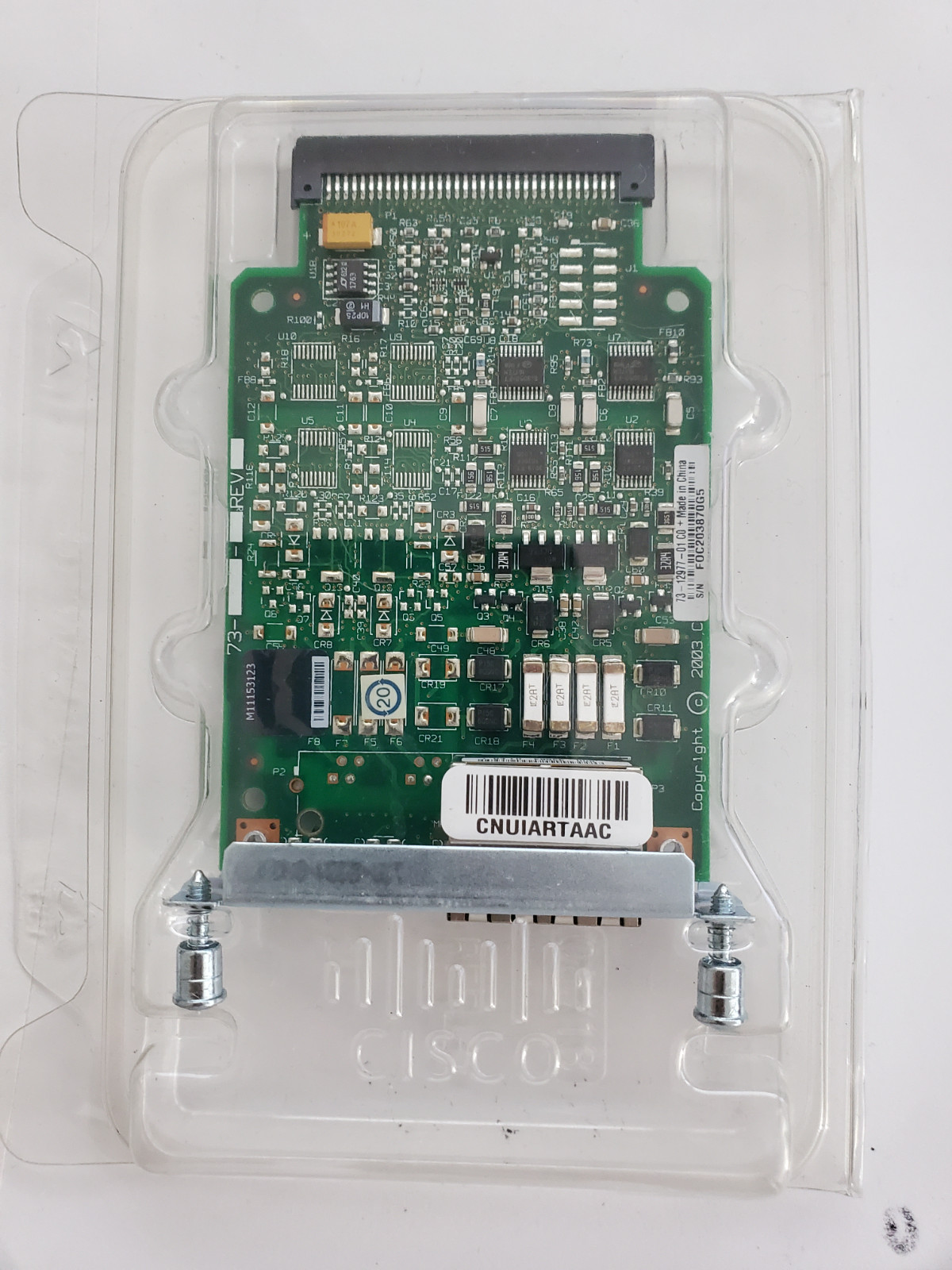 Cisco VIC2-2FXO Dual Port Voice Interface Card – Brand New