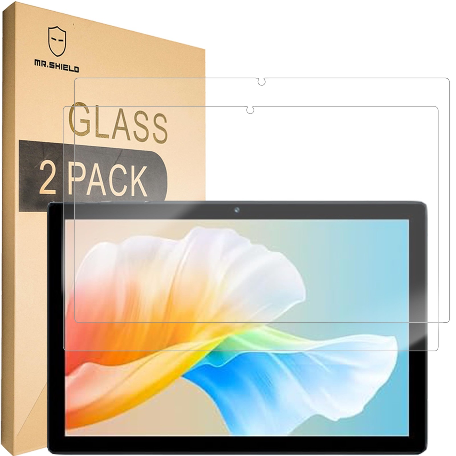 Mr.Shield Screen Protector compatible with SUAAT S10 Tablet 10.1 Inch clear 