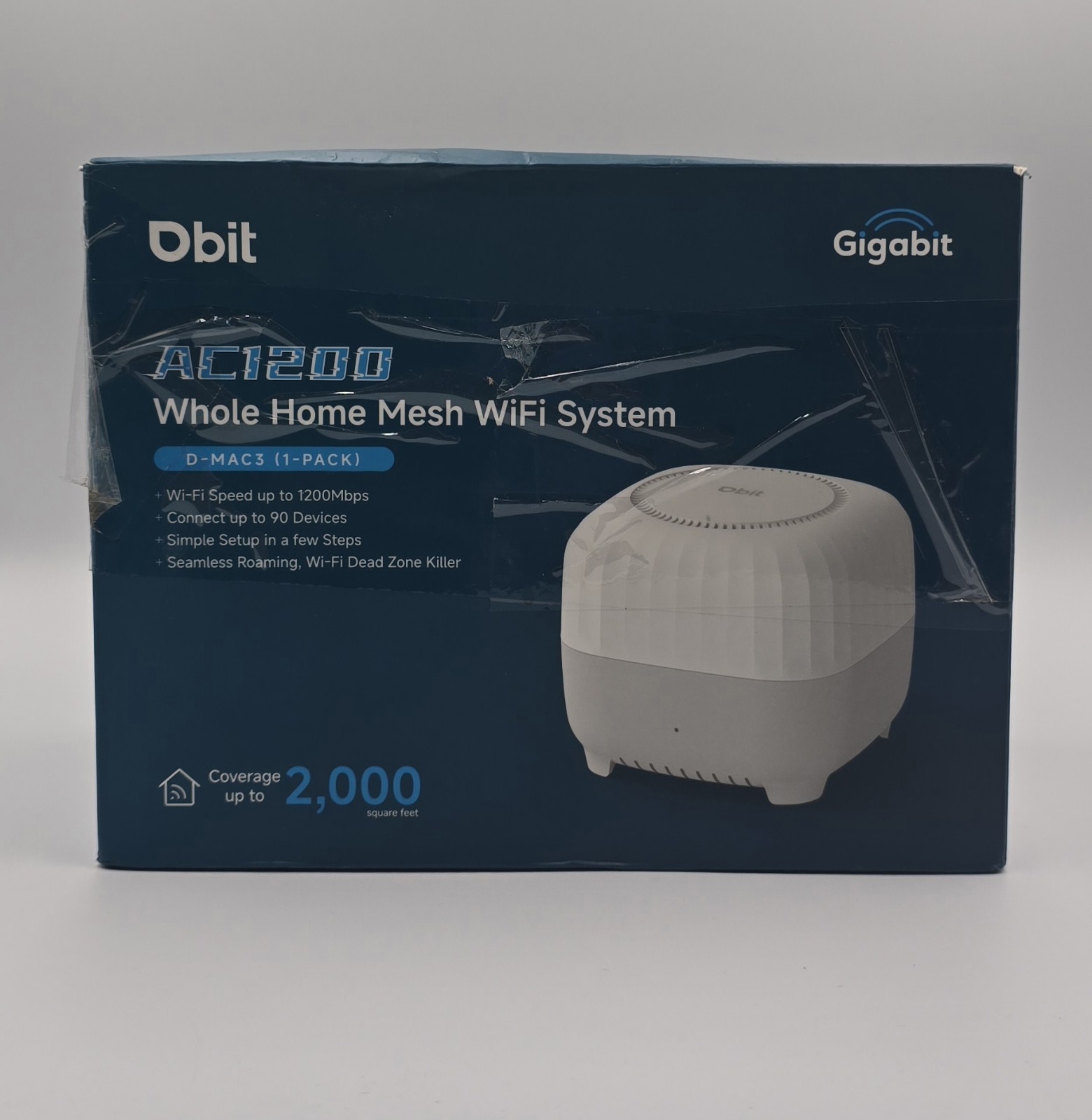 DBIT AC1200 Whole Home Mesh WiFi System, Covers up to 2,000 Sq Ft, Dual-Band..