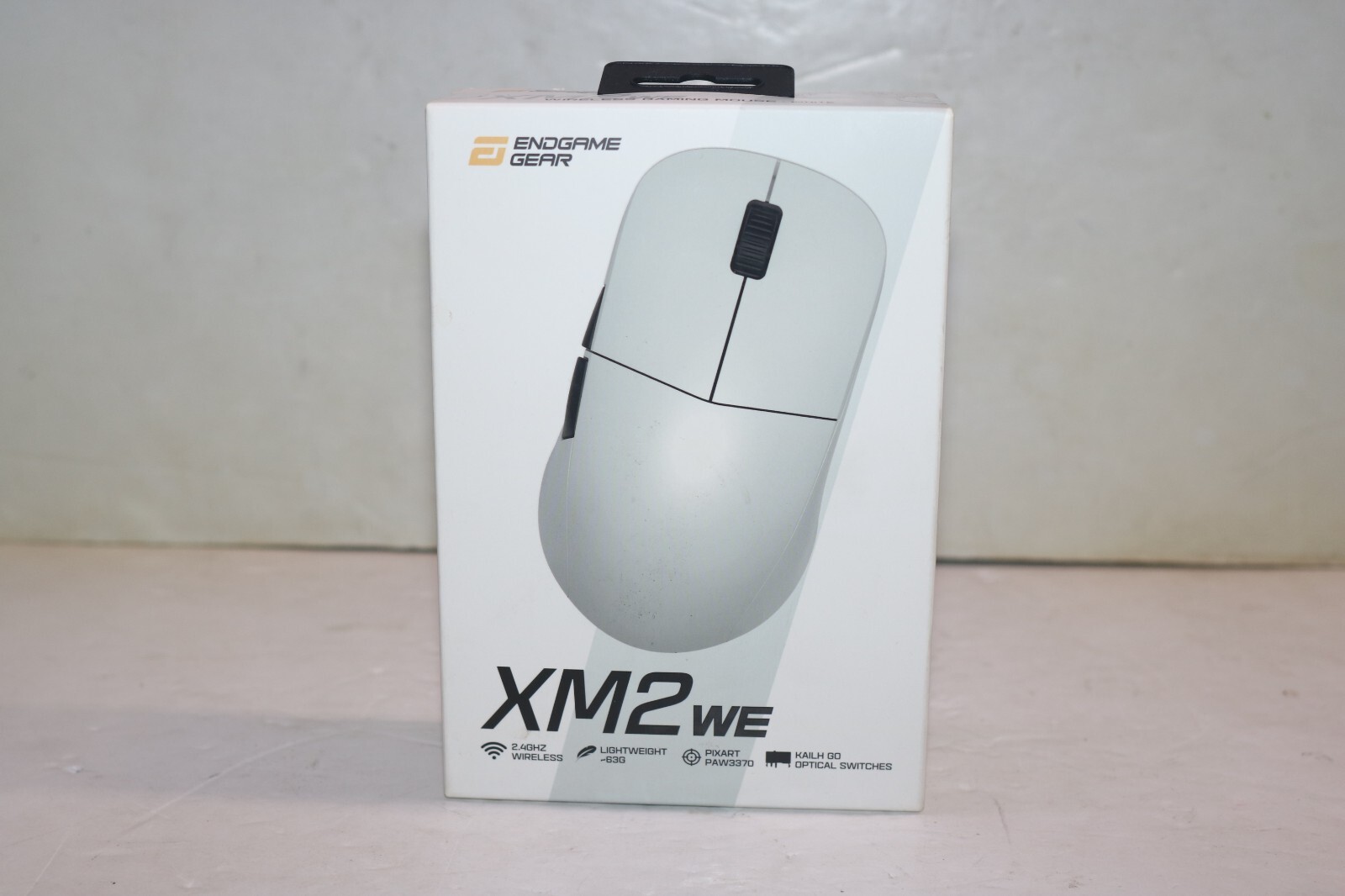 Endgame Gear Xm2We-Wht Gaming Mouse NEW SEALED