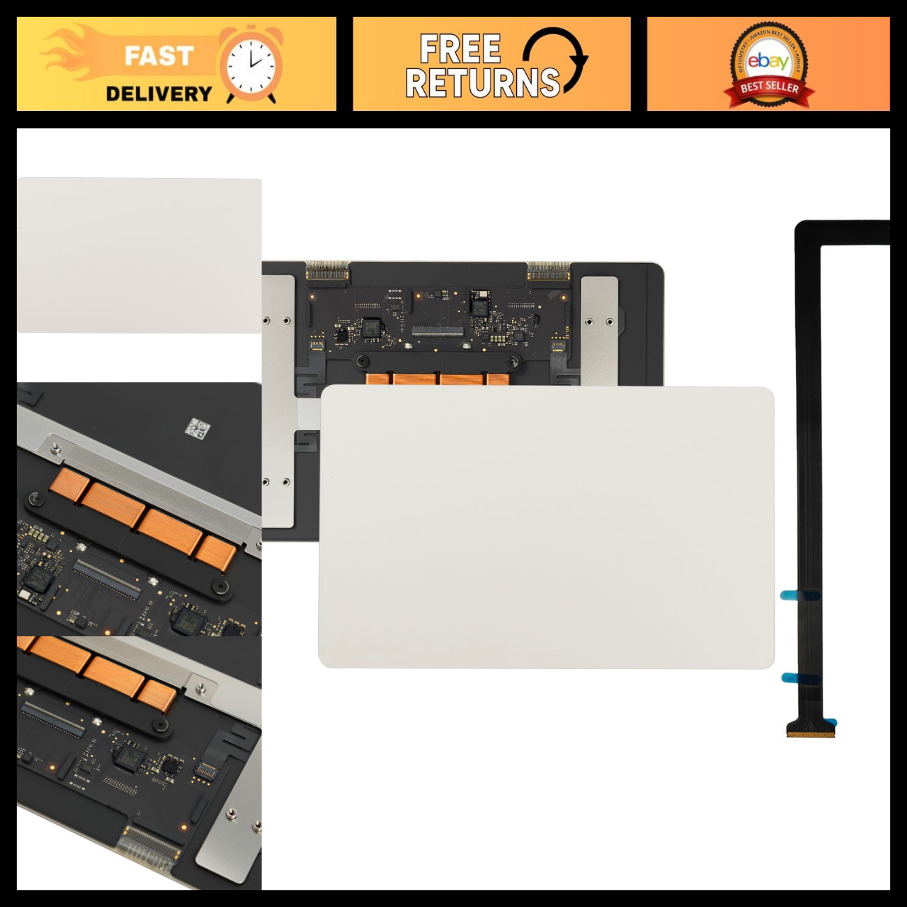 Trackpad Replacement for MacBook Air 15.3" A3114 Touchpad with Cable - 2024 Star