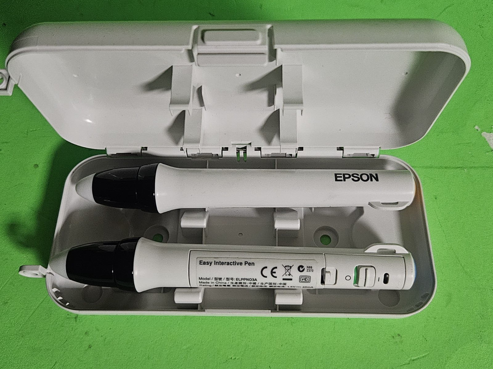 Epson ELPPN03 Interactive Pens Stylus BrightLink Projector 475Wi 485Wi + Case