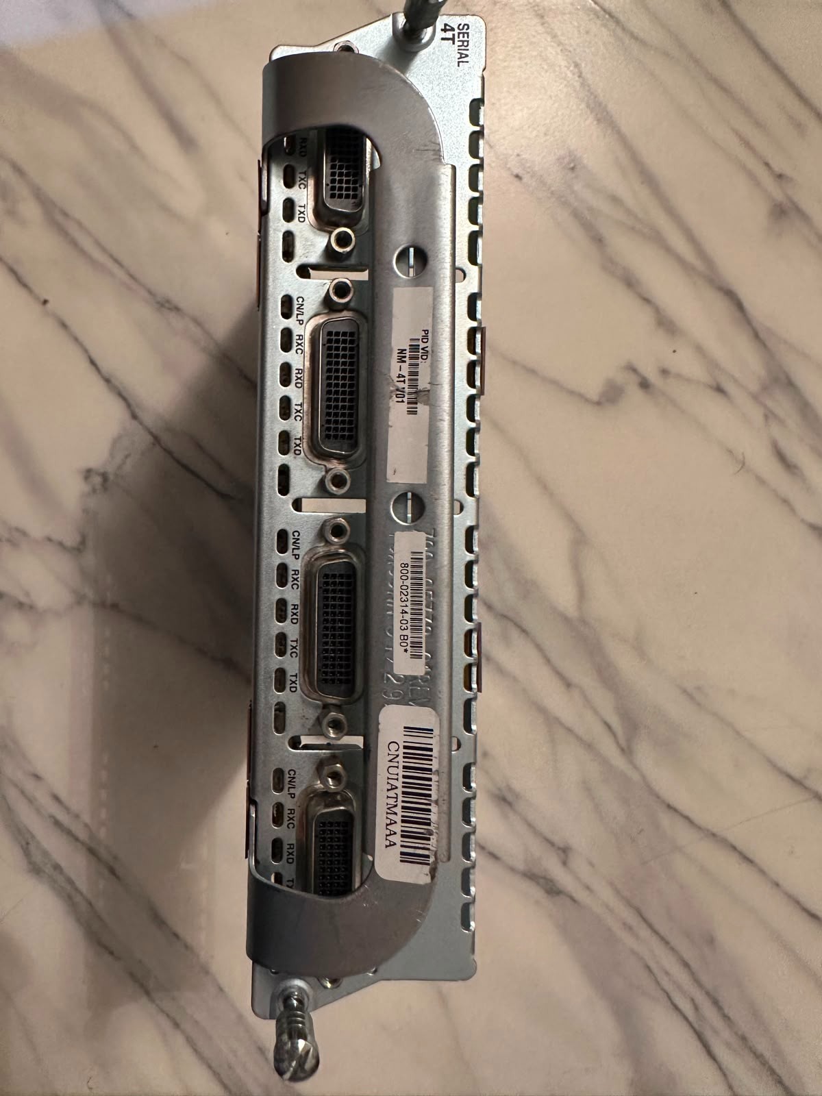Cisco NM-4T 4-Port Serial Interface Network Module 73-2325-06 800-02314-03 Used