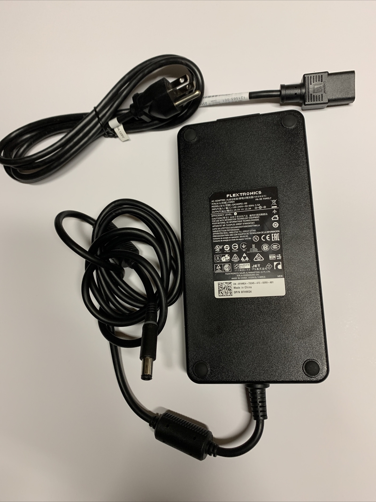 Computer Dell Flextronics 240W AC Adapter GA240PE1-00 Dell (T74)